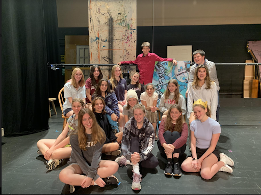 Back Row (L-R): 
Sawyer Woodruff, Elissa Tobin, Jackie Cecil, Izzy Leeming, Lachlan MacLean, Joe Derr

Middle Row (L-R):
Daphne Antonioli, Skylar Valliere, Josie Pines, Audrey Schermann, Ms. Fuller, Ali DeFilippo, Reese Kubick

Front Row (L-R):
Alex Shaplen, Elise O'Keefe, Alex Sheinkin, Phoebe McCance

